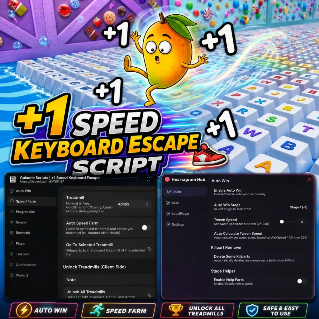+1 Speed Keyboard Escape Script